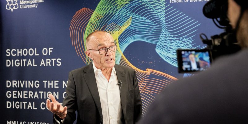 Danny Boyle, co-chair of the SODA advisory board, officially launched the new School