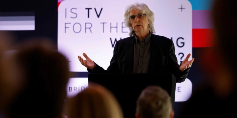 Sir Phil Redmond at the Is TV for the Working Class event